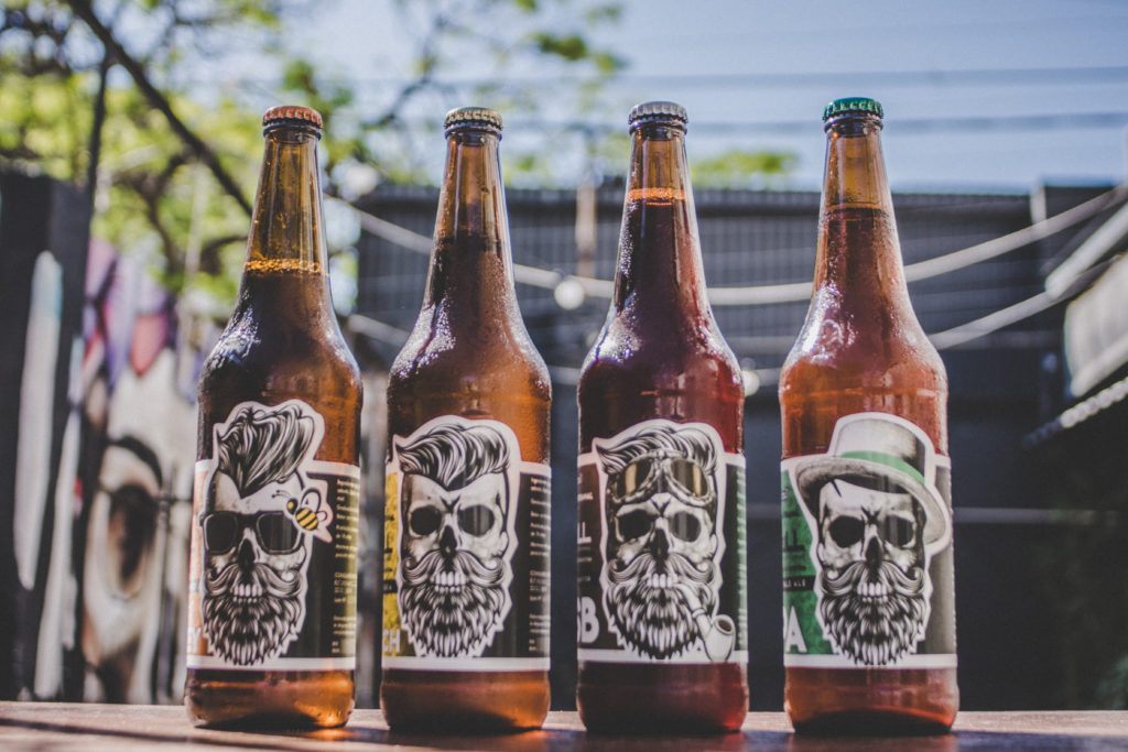 Cervecería Skull embotellados en Resistencia