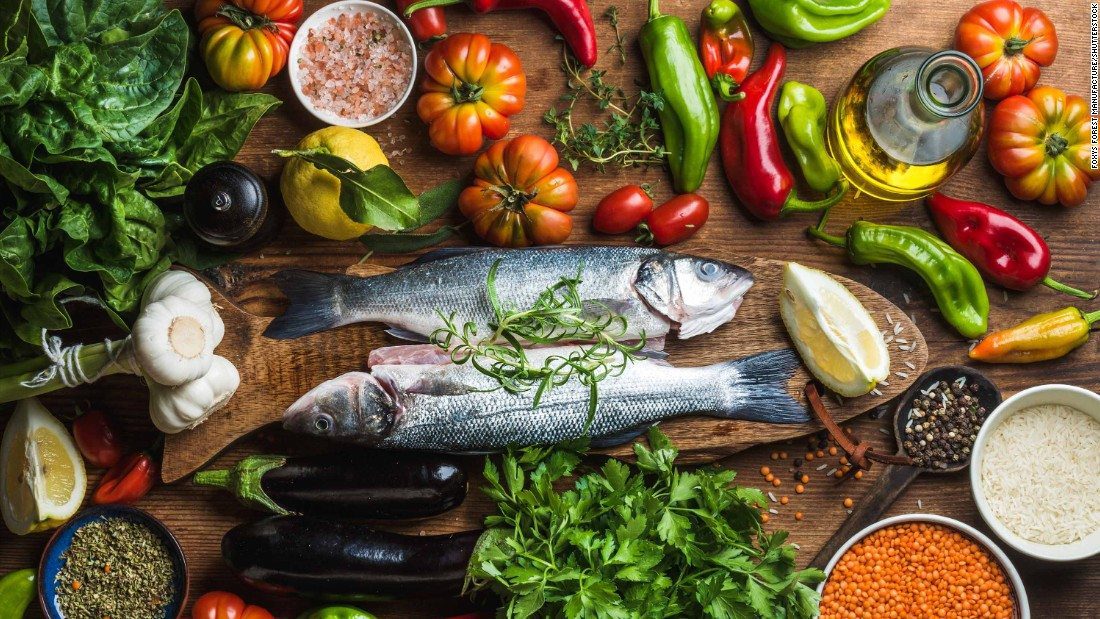 Una dieta mediterránea puede disminuir el riesgo del cáncer de próstata.