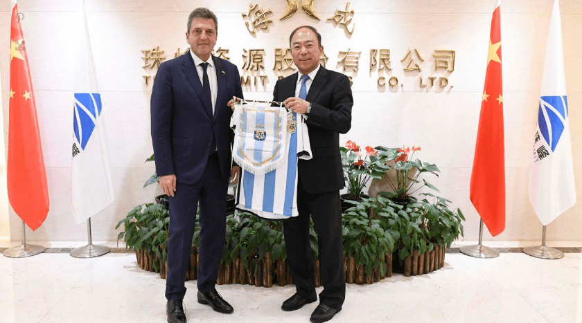 Sergio Massa y un acuerdo comercial con China