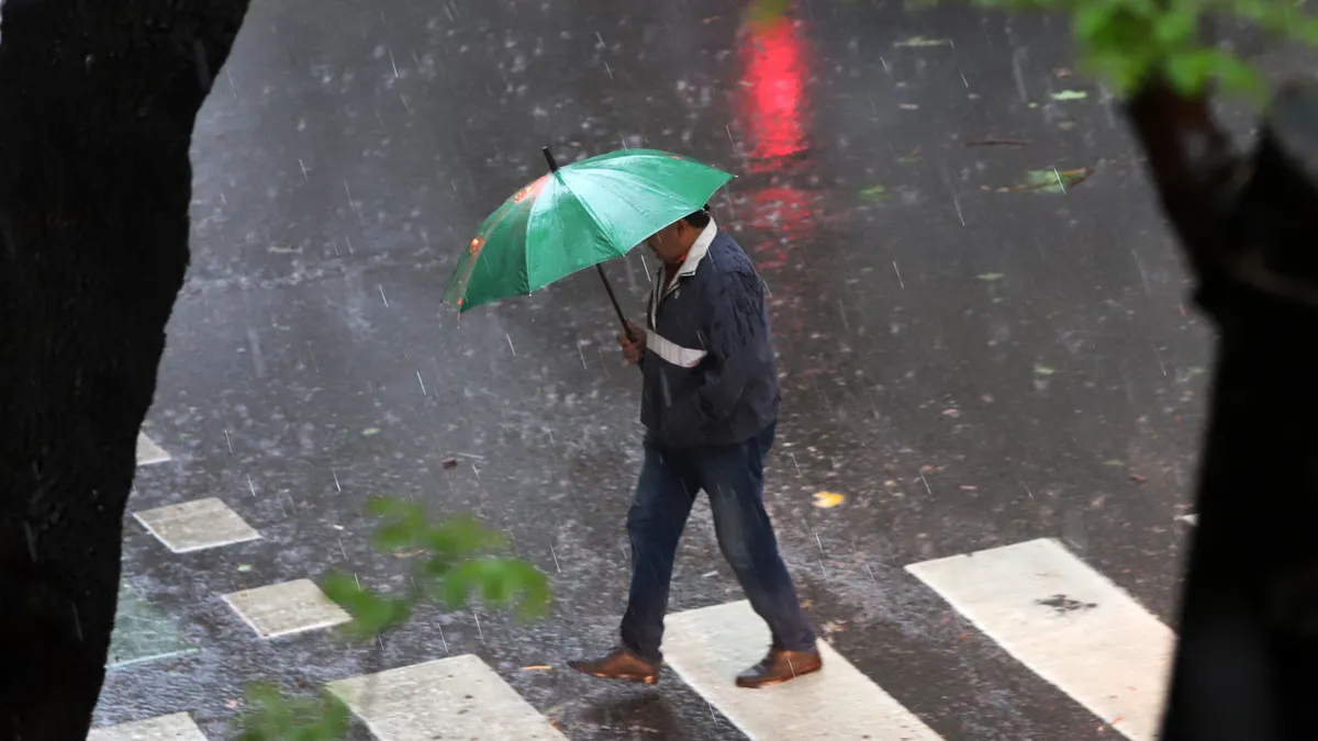 Pronóstico del tiempo en el NEA alerta amarilla por tormentas fuertes
