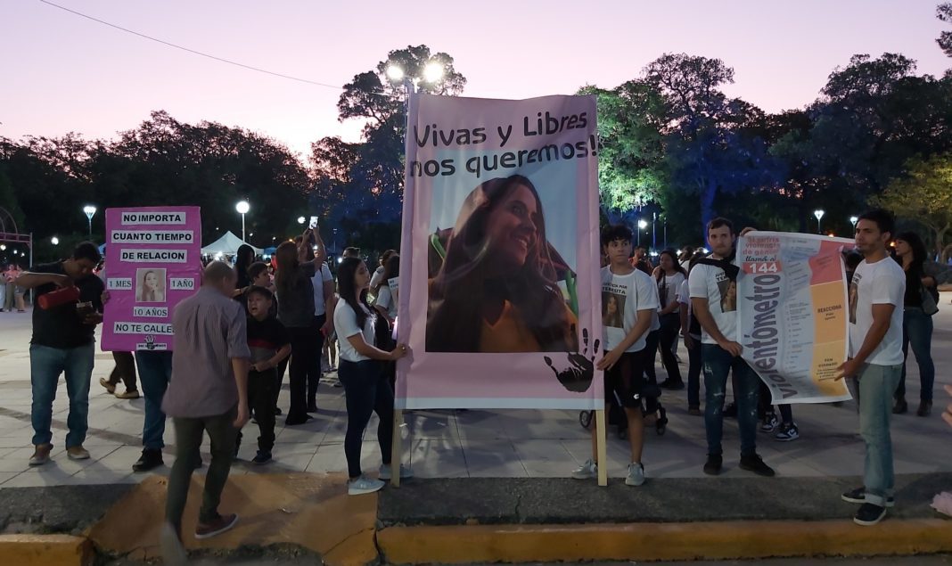 marcha Teresita López en Formosa